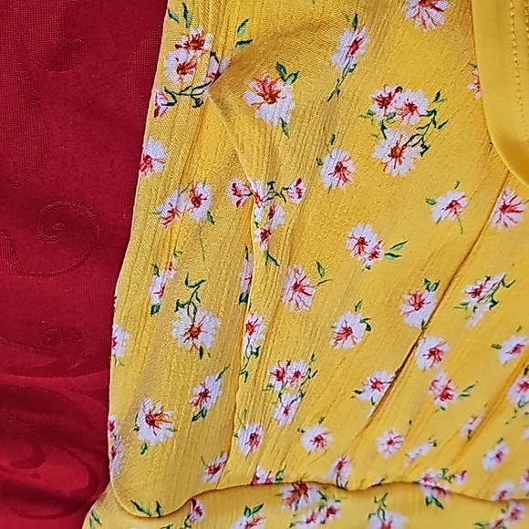 Yellow mini romper, medium or small fit - Picture 7 of 7